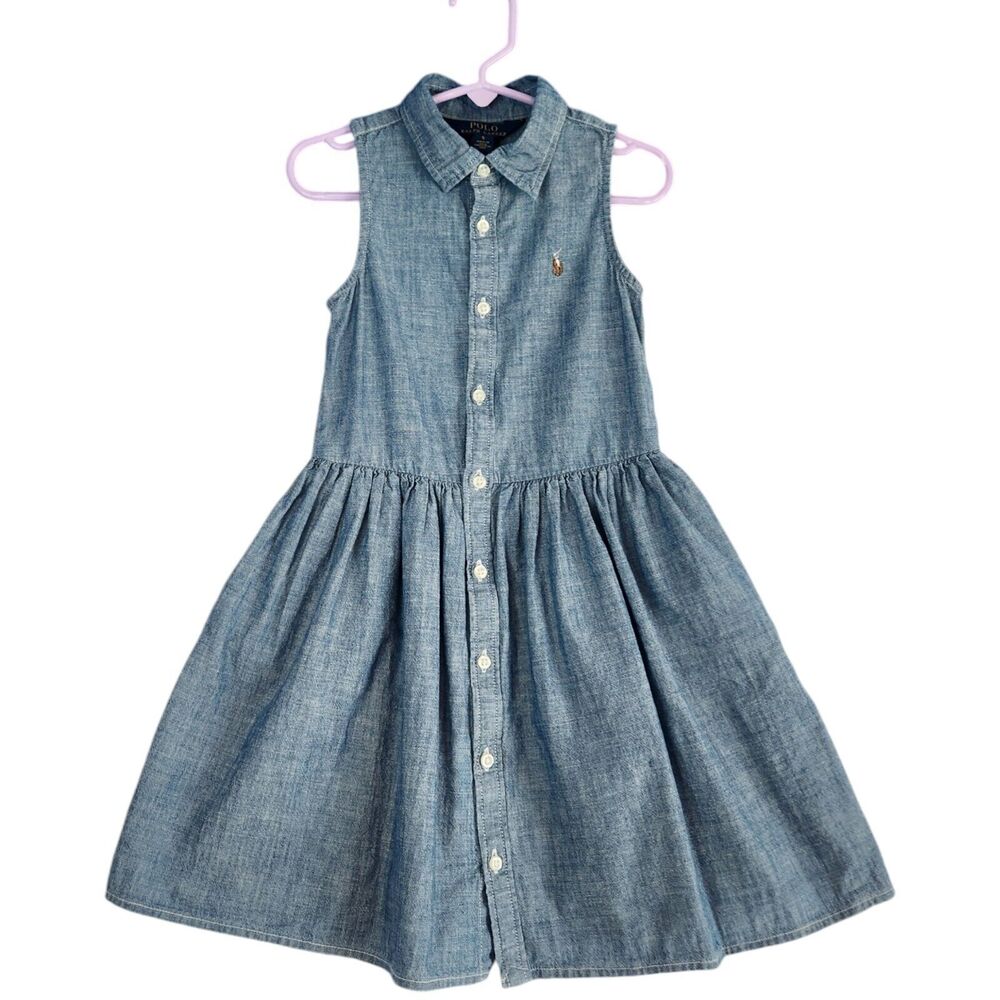 Polo by Ralph Lauren Blue Kids Casual Dress